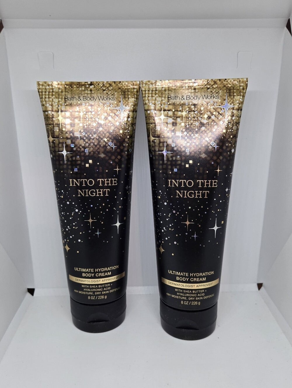 Bath & Body Works Into The Night Body Cream – Black, Gold